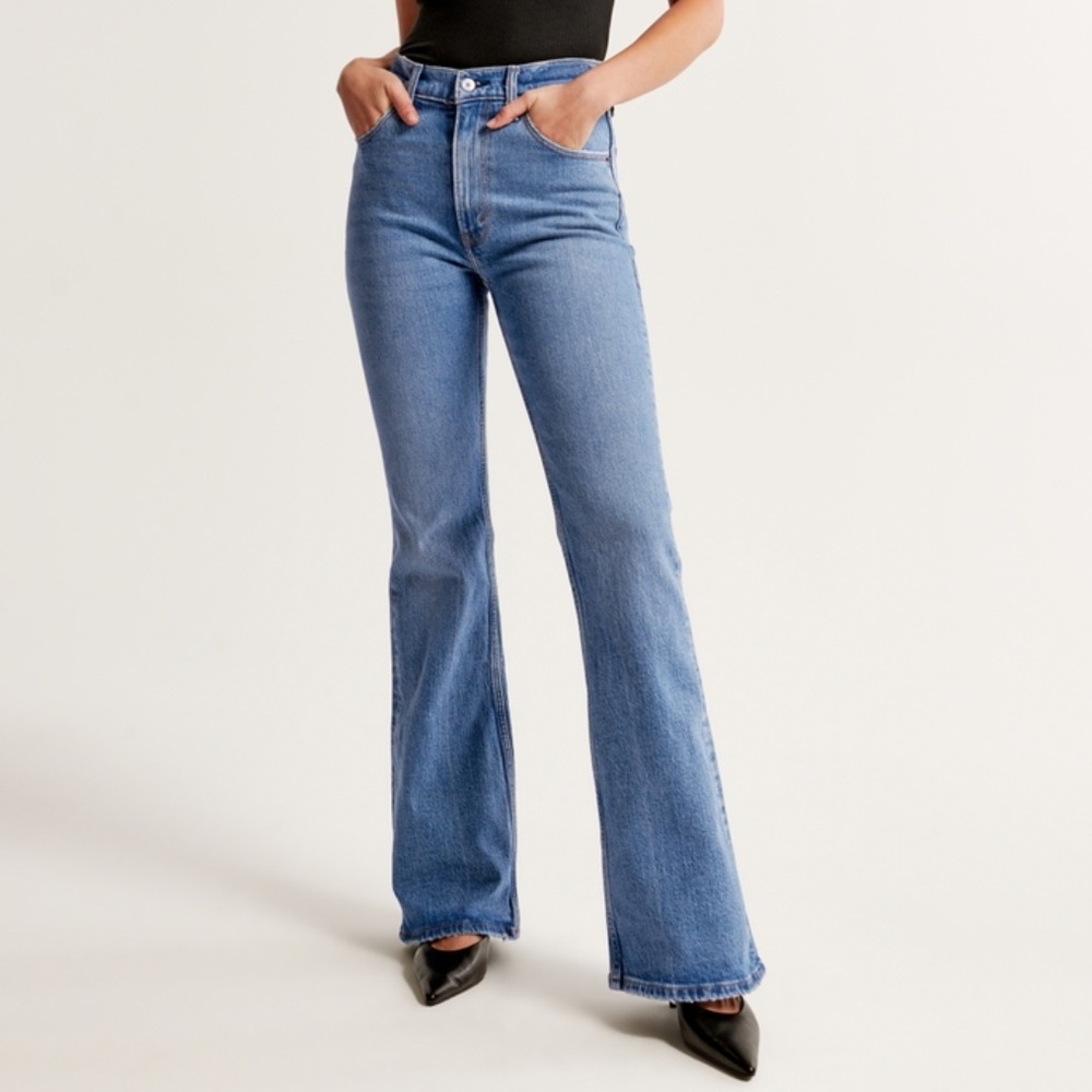 The vintage flare Abercrombie jeans